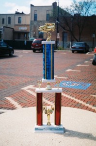 Lincoln Highway Car Show Trophy, for the Saturday, May 18th, 2013 event
